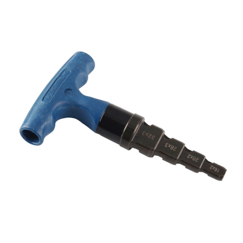 4-in-1 ontbraamgereedschap voor stalen buizen Afschuining DL-1232-15 Patent voor gebruiksmodel