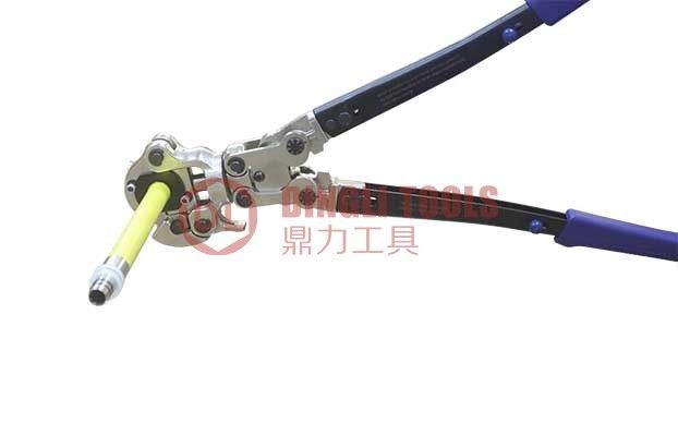 2,9 kg DL-1432-B handmatige krimptang 14 mm 16 mm 20 mm met draaibare kop