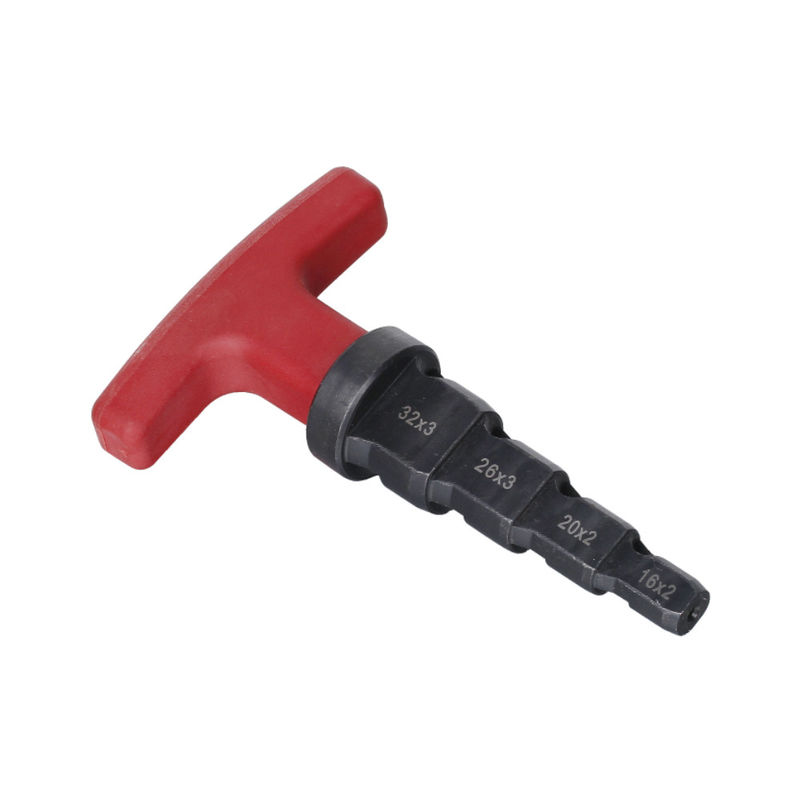 Intern ontbraamgereedschap DL-1232-14 Hoogwaardig buisafschuiningsgereedschap voor Pex Al Pex
